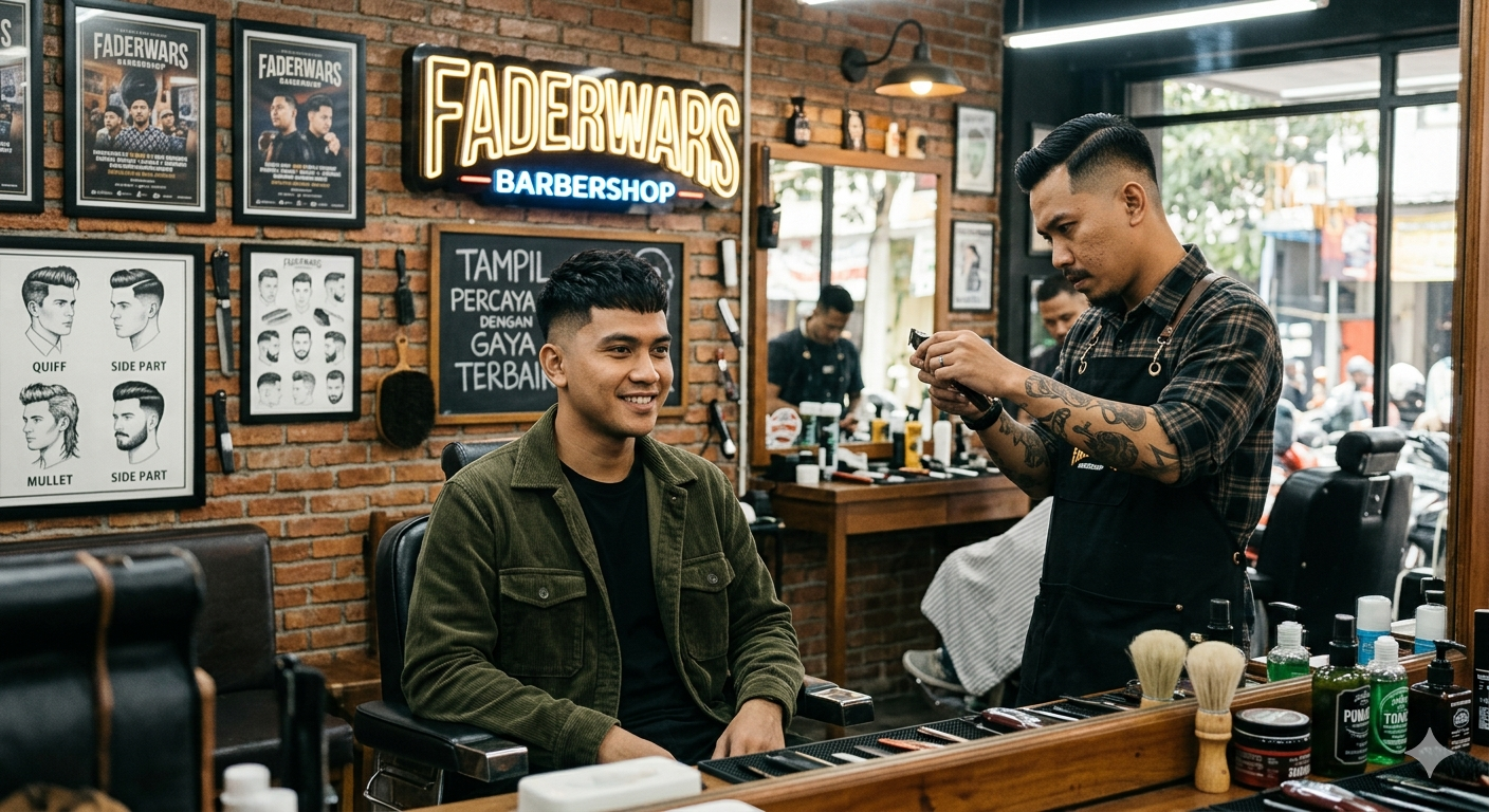 Combatz Barber Shop: Gaya Rambut yang Menyehatkan di Cilacap